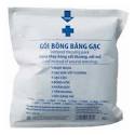 Gói bông băng gạc dùng thay vết thương, vết mổ