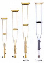 Nạng tập đi Inox