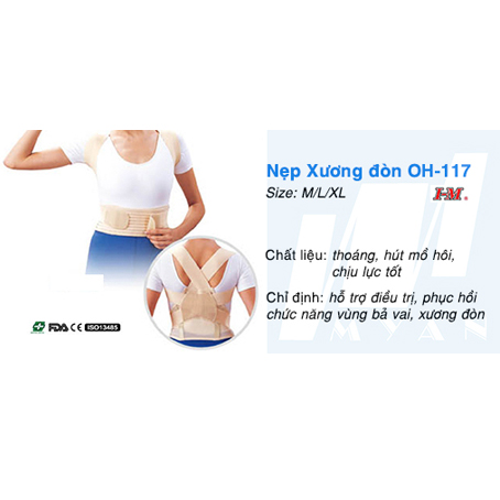NẸP XƯƠNG ĐÒN OH-117
