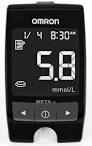 Máy đo đường huyết Omron HGM-111||Máy đo đường huyết thiết bị hỗ trợ và theo dõi đường huyết nhanh chóng, hiệu quả với que thử được mã hóa tự động Máy đo đường huyết Omron HGM-111